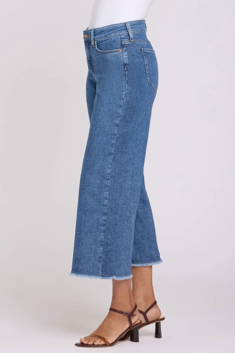 Teresa Wide Leg Ankle Jeans | Salton