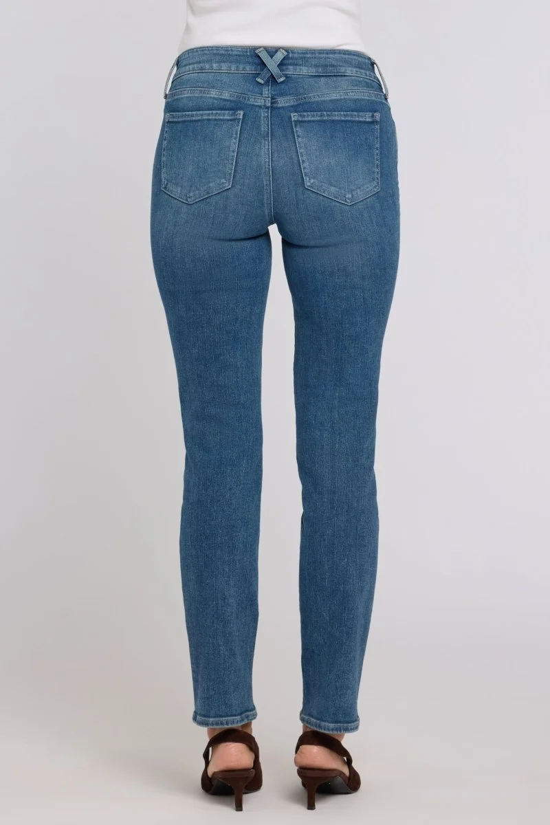 Sheri Slim Straight Jeans In Re-New Denim | Breezy Palms