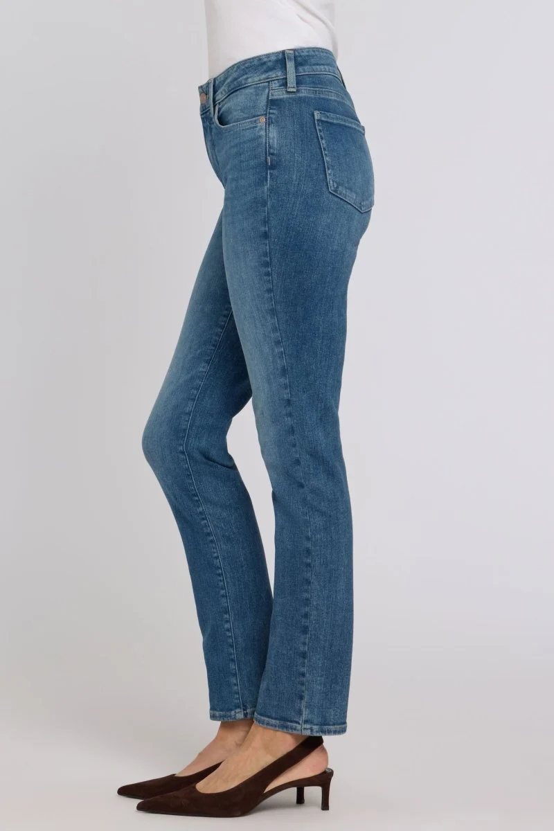 Sheri Slim Straight Jeans In Re-New Denim | Breezy Palms