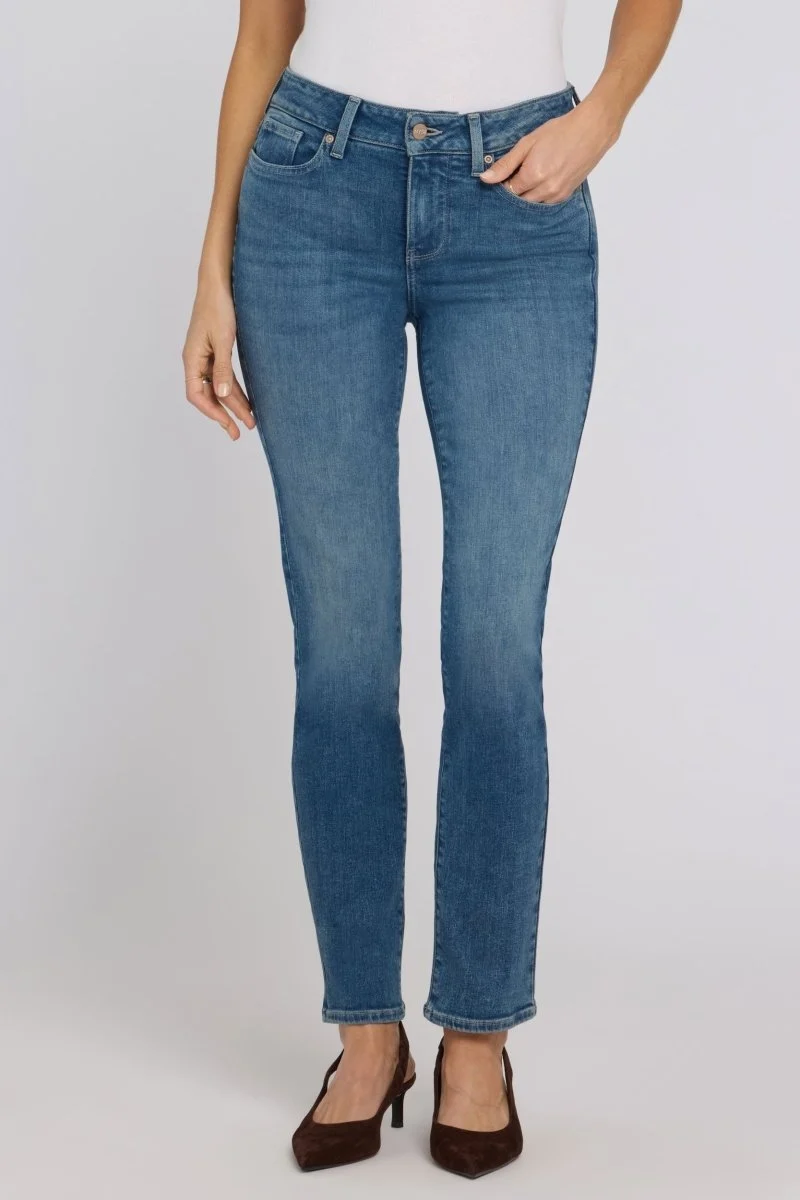 Sheri Slim Straight Jeans In Re-New Denim | Breezy Palms