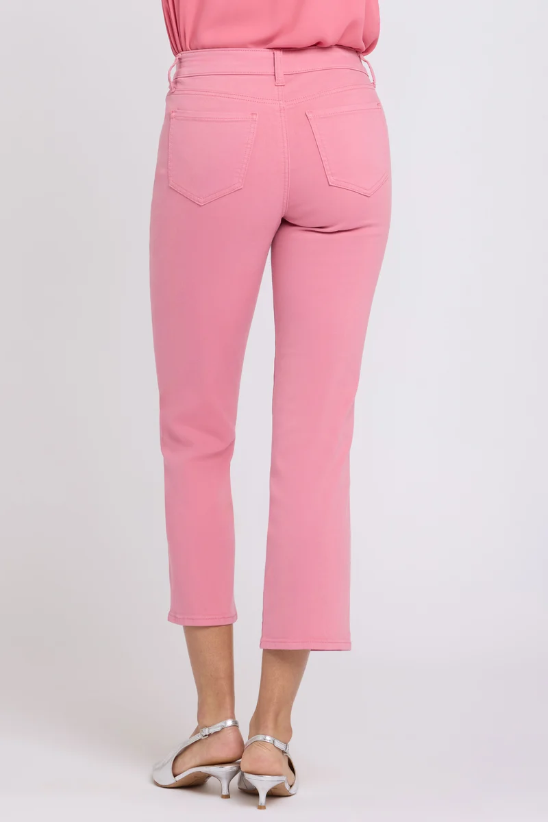 Marilyn Straight Ankle Jeans | Desert Rose