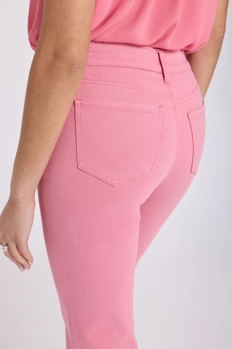 Marilyn Straight Ankle Jeans | Desert Rose