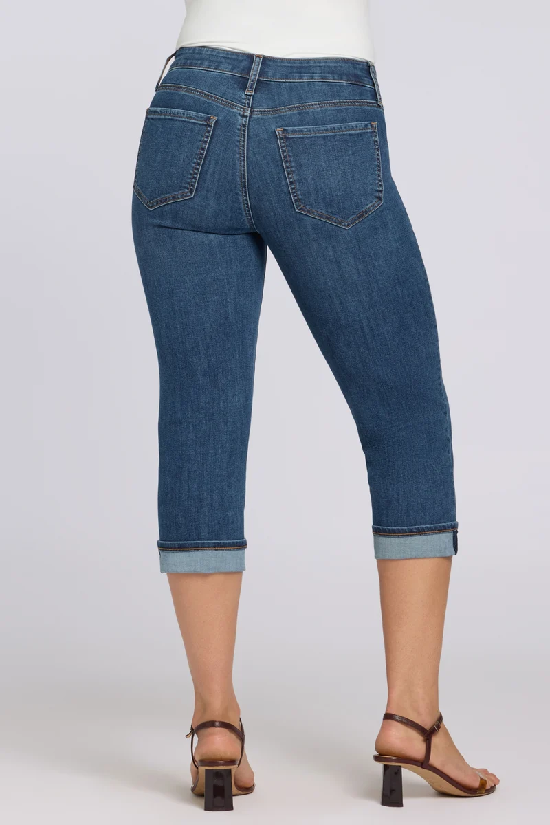 Marilyn Straight Crop Jeans in Cool Embrace® Denim | Sunset Villa