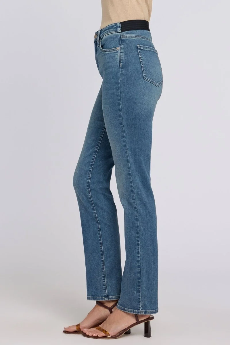 No Gapper™ Marilyn Straight Jeans in Sure Stretch® Denim | Breezy Palms