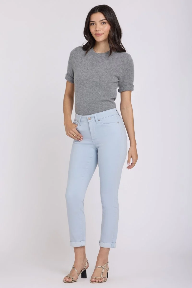 Sheri Slim Straight Ankle Jeans | Blue Clover