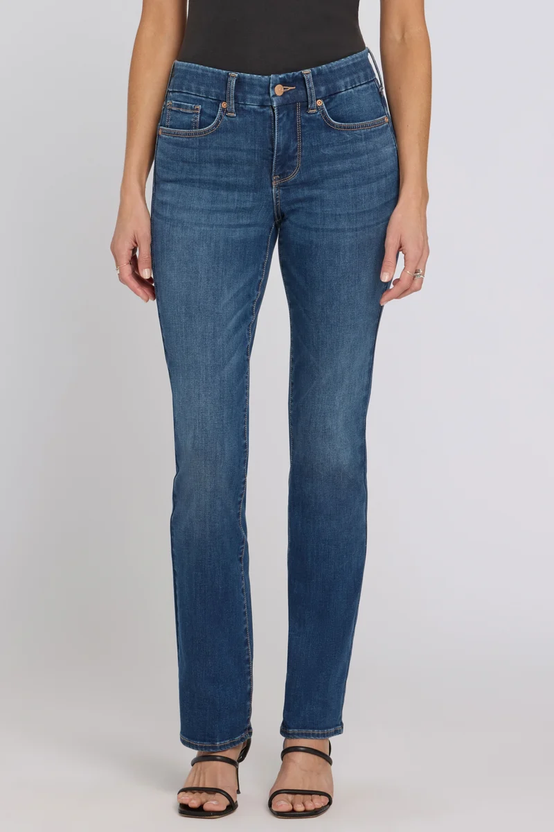 Waist-Match™ Marilyn Straight Jeans | Blue Mirage