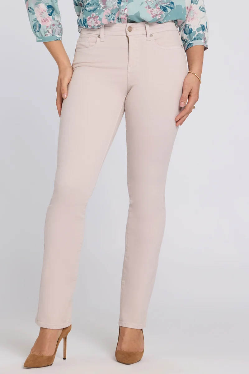 Waist-Match™ Marilyn Straight Jeans | Rock Flower