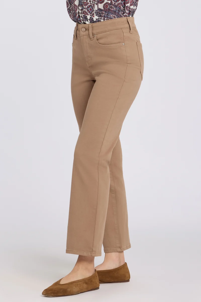 Marilyn Straight Ankle Jeans | Toasted Coconut