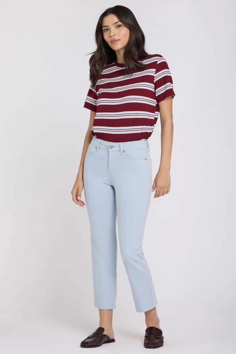 Marilyn Straight Ankle Jeans | Blue Clover