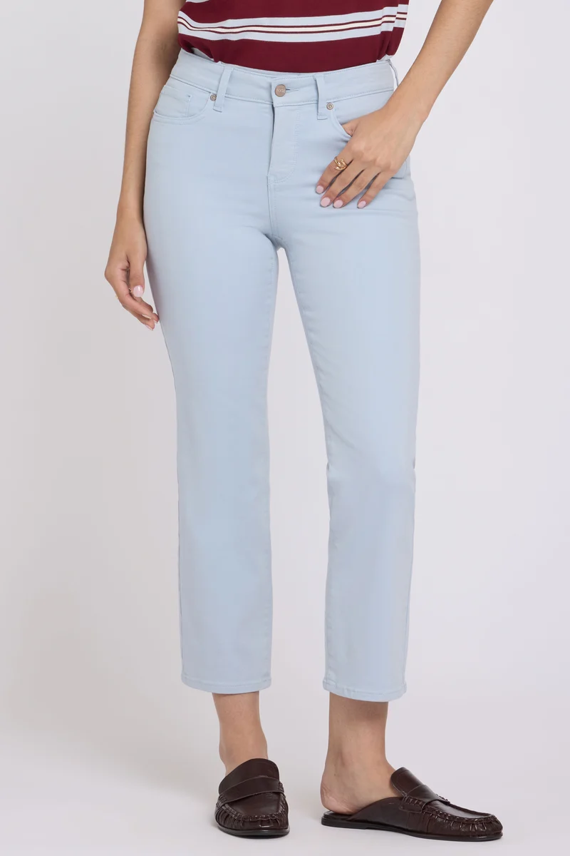 Marilyn Straight Ankle Jeans | Blue Clover