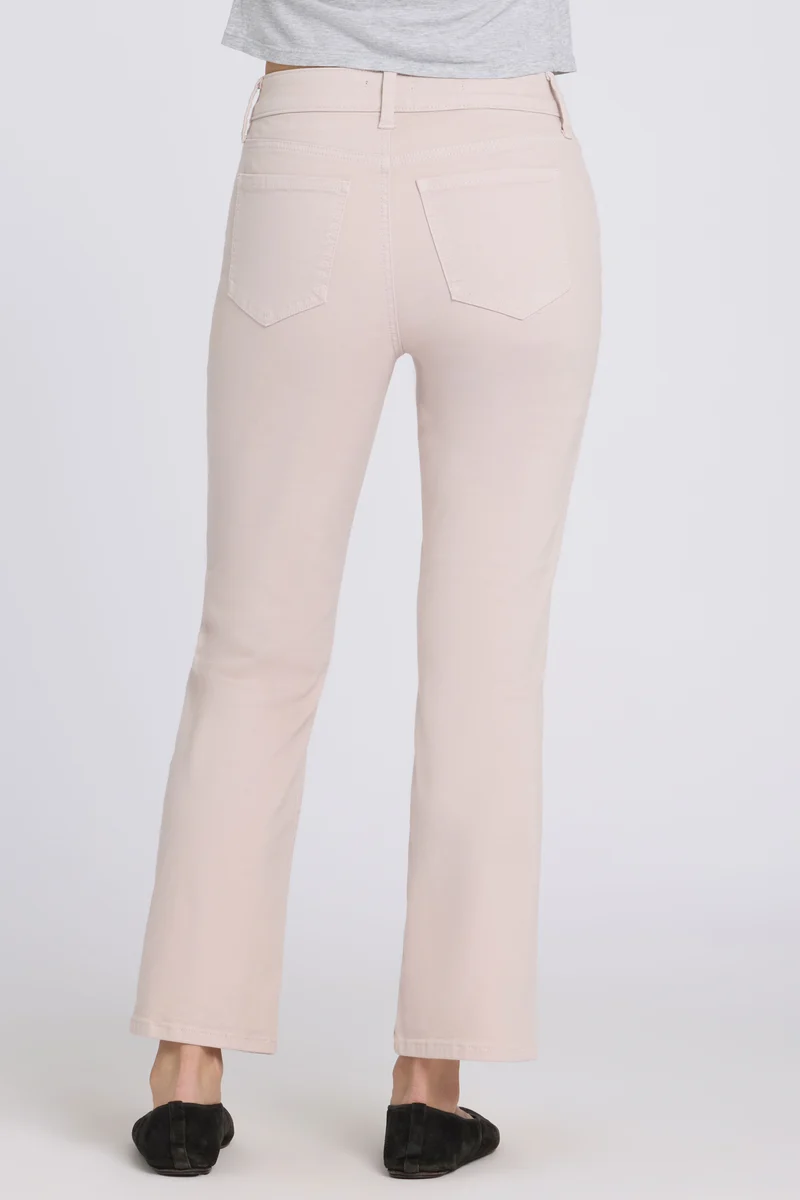 Marilyn Straight Ankle Jeans | Rock Flower