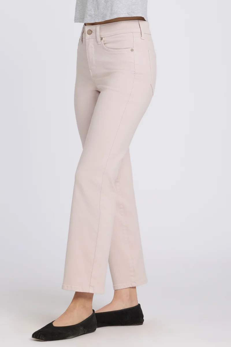 Marilyn Straight Ankle Jeans | Rock Flower