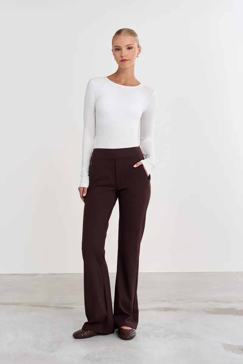 Tailored Flared Pants