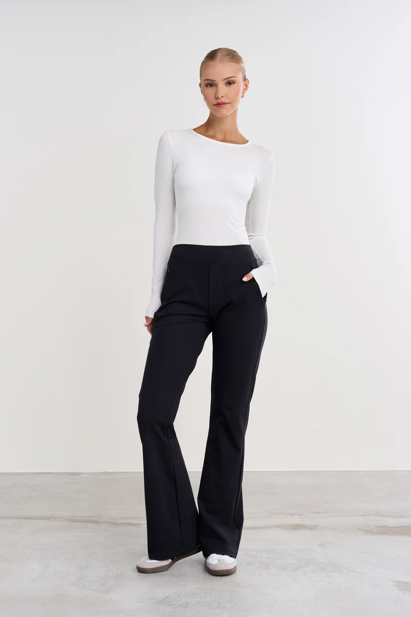 Tailored Flared Pants