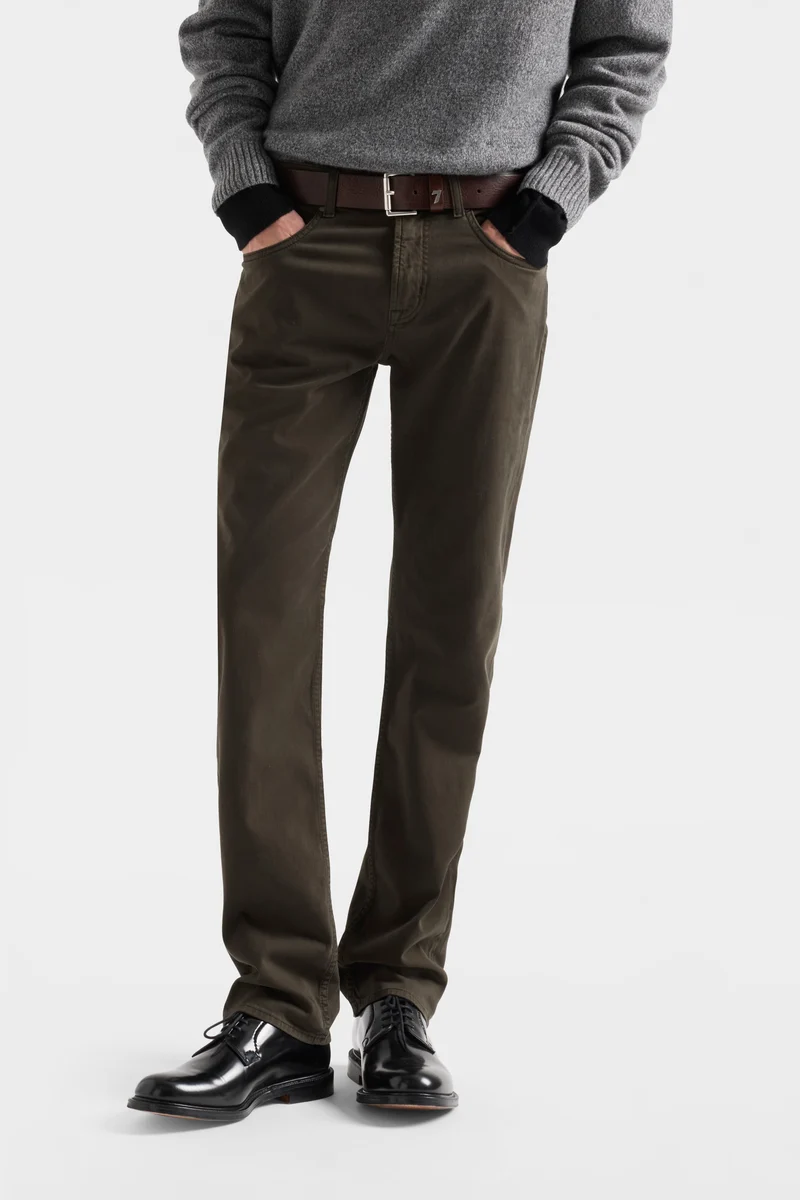 THE STRAIGHT in Luxe Performance Sateen Thicket