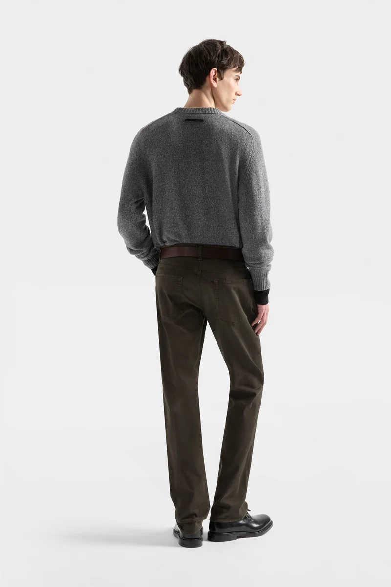THE STRAIGHT in Luxe Performance Sateen Thicket