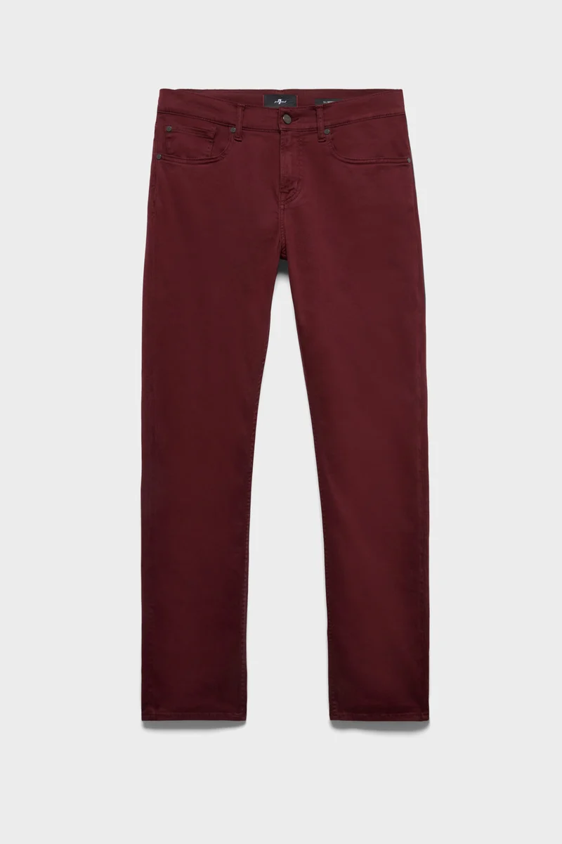 SLIMMY in Luxe Performance Stretch Sateen Brickheart