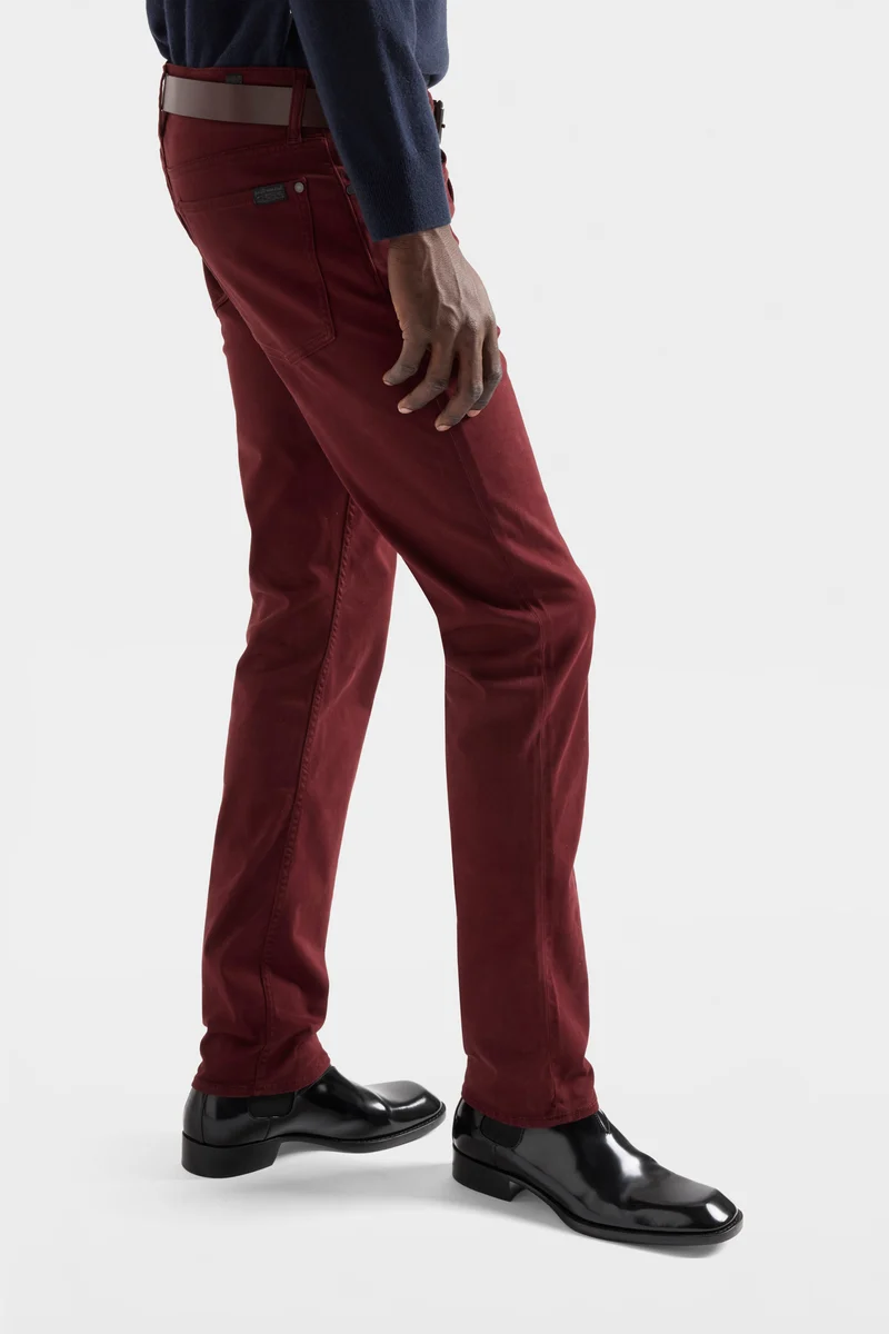 SLIMMY in Luxe Performance Stretch Sateen Brickheart