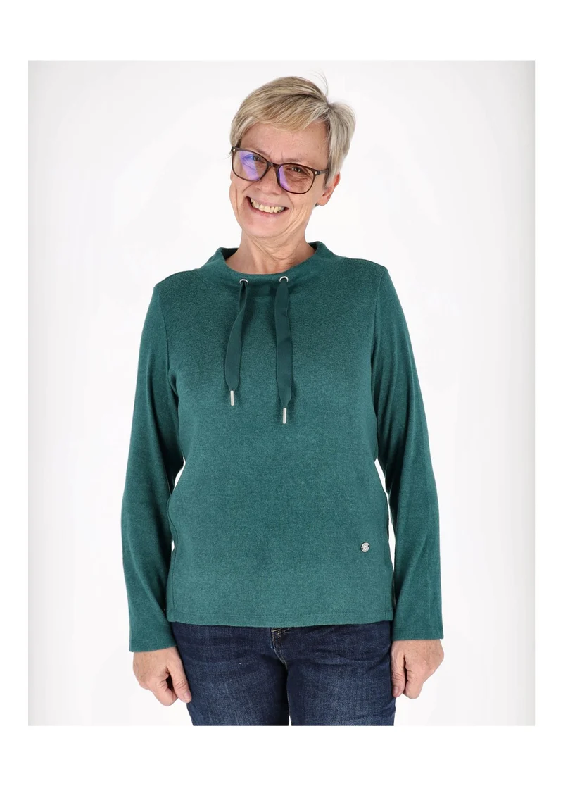 Damen-Shirt mit breitem Kragen