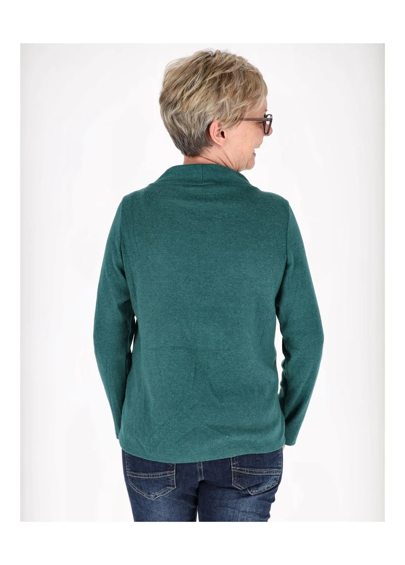 Damen-Shirt mit breitem Kragen
