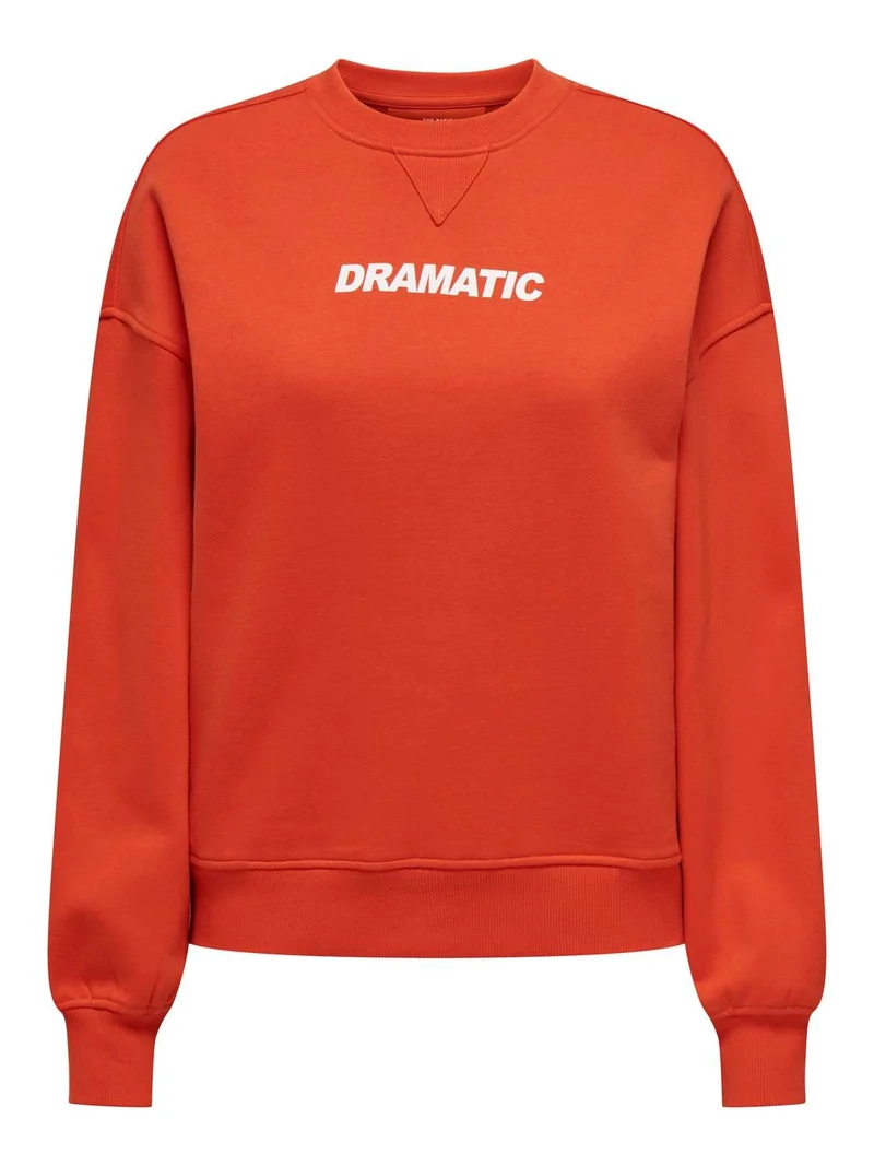 ONLY Sofia Sweatshirt Langarm Rundhals