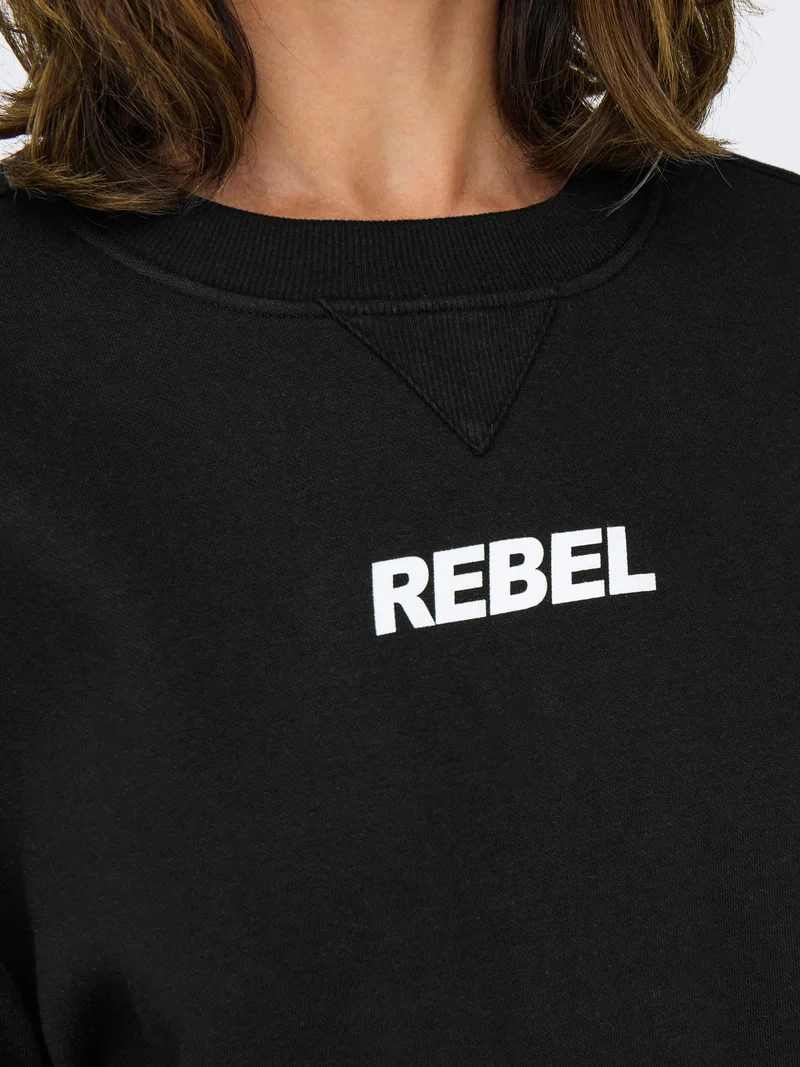ONLY Sofia Sweatshirt Langarm Rundhals