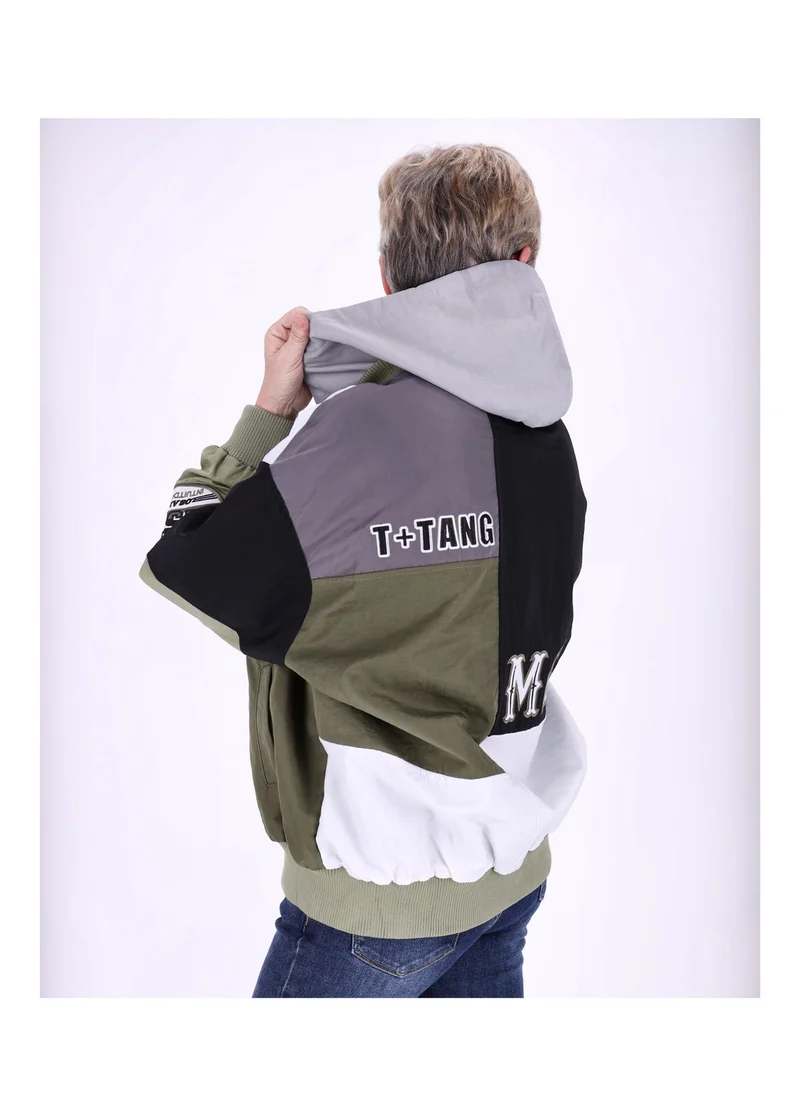 Splash of Color Materialmix Jacke Damen