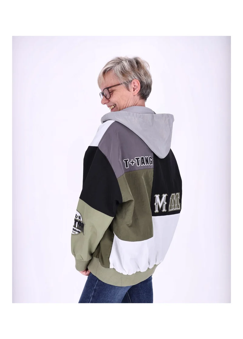 Splash of Color Materialmix Jacke Damen