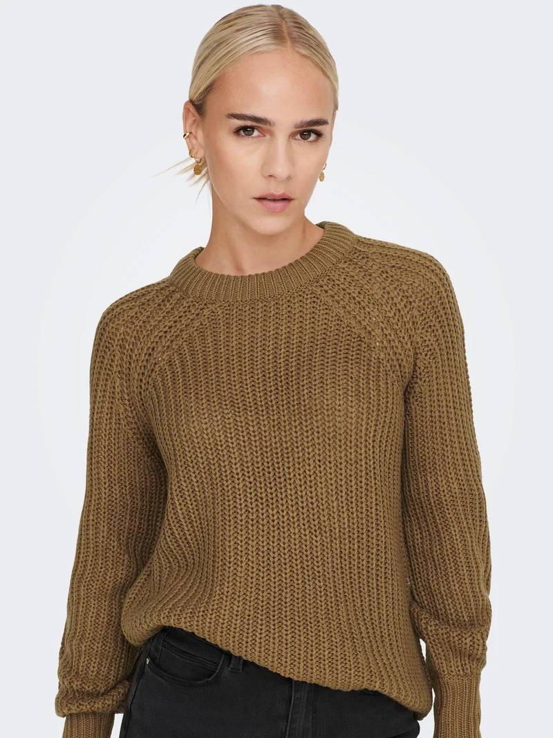 ONLY Strickpullover Ballonärmel