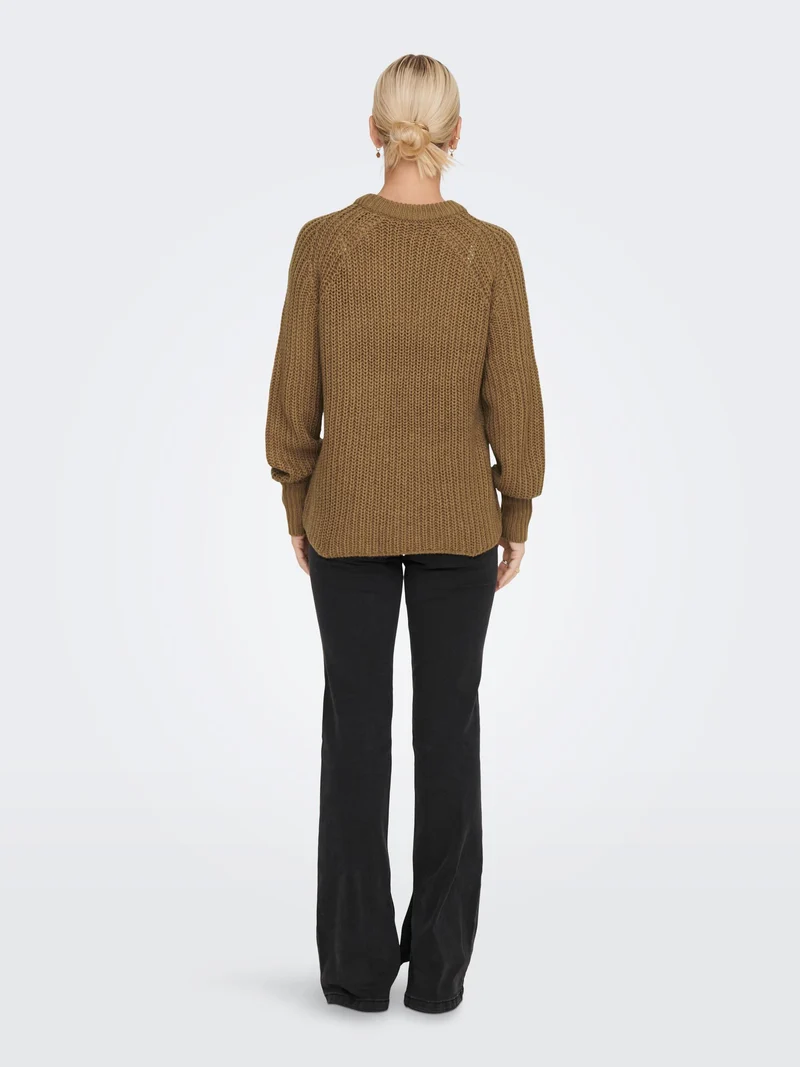 ONLY Strickpullover Ballonärmel