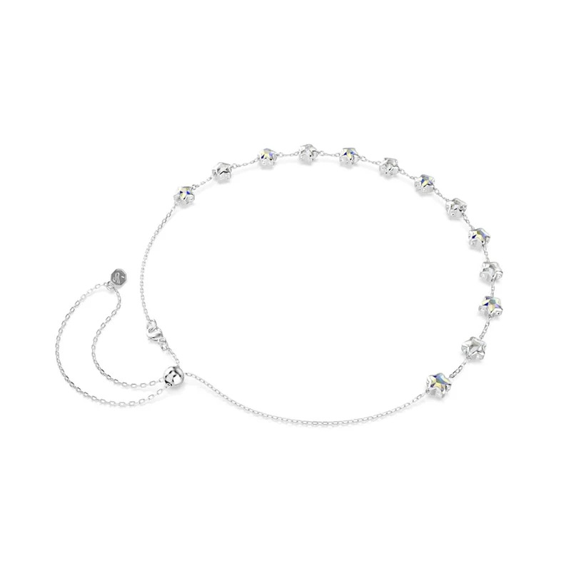 Swarovski Chroma Stars Halskette in Silberoptik 5754183
