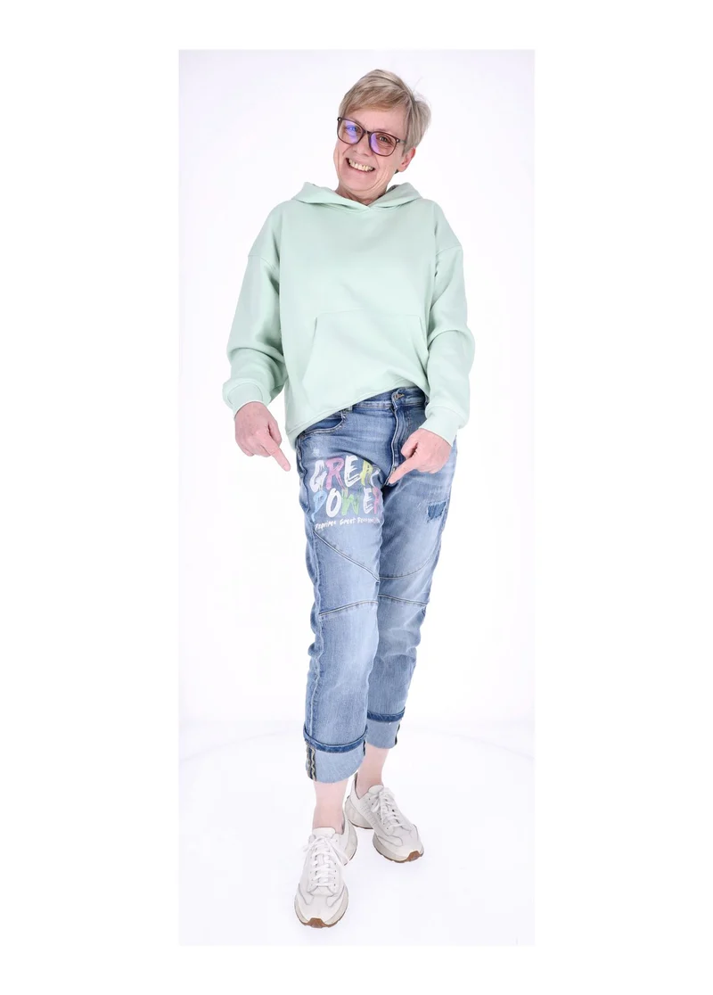 Splash of Color Damen Jeans Used-Optik