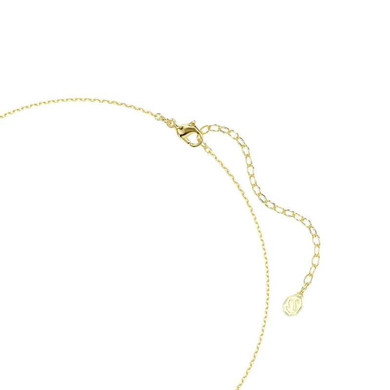 Swarovski Sublima Glam Goldfarbenes Choker mit grünen Akzenten 5760763