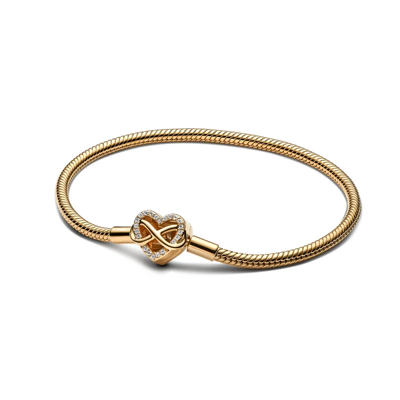 Pandora Moments Gold Plated Armband 563758C01-20