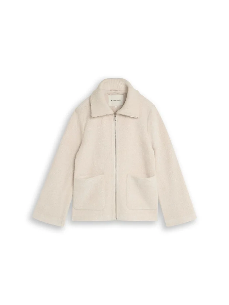 Cosy Jacke mit Taschen