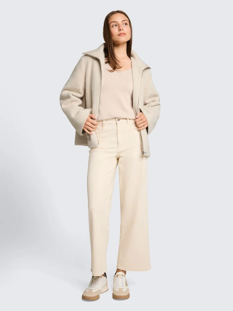 Cosy Jacke mit Taschen