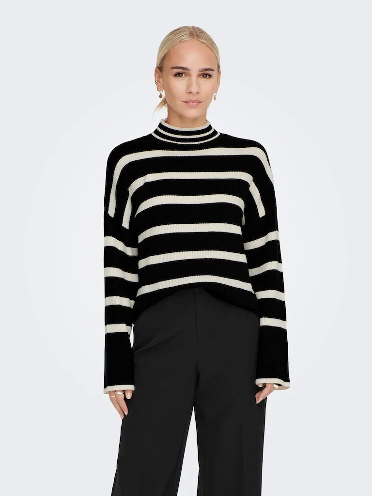 ONLY Strickpullover Langarm Highneck