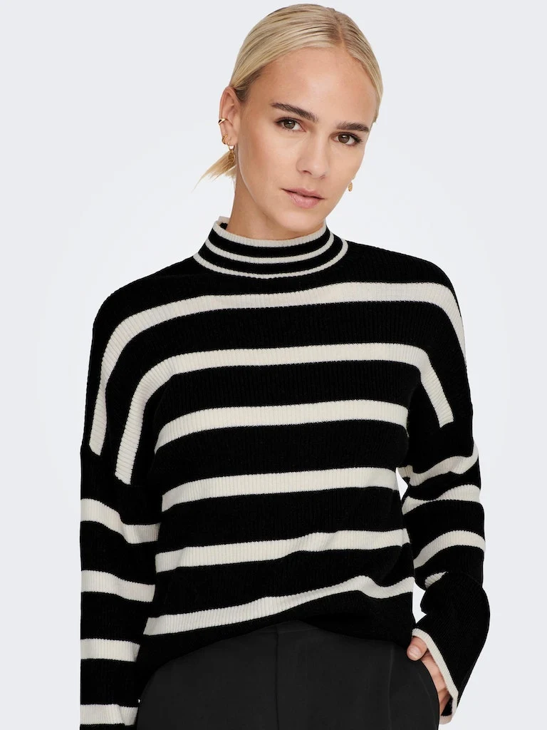 ONLY Strickpullover Langarm Highneck