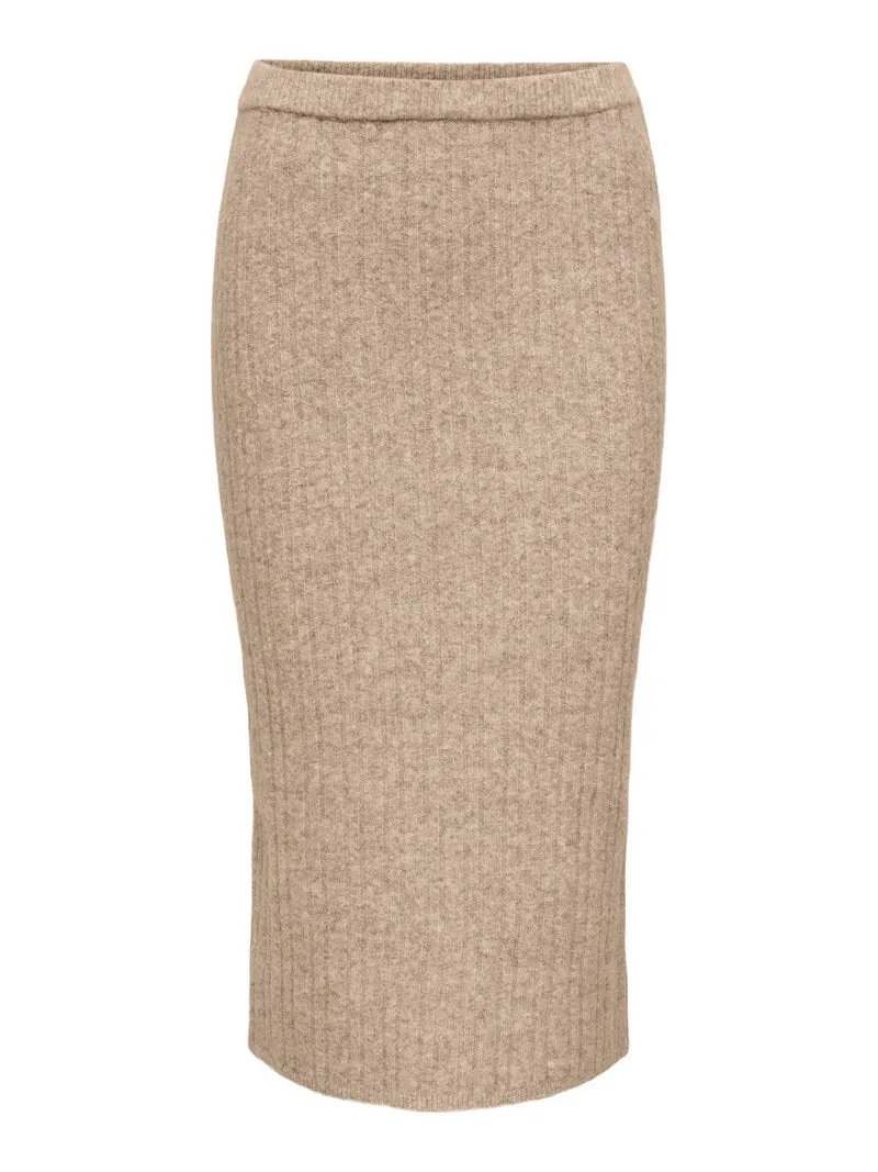 ONLY Jeanett Life Midi Rib Skirt