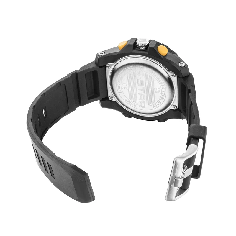 G-STAR Ops01 Schwarze Ana-Digi Uhr GSW.502.02