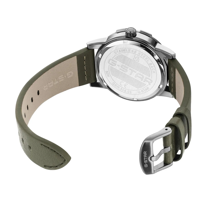G-STAR Constructed Graue Herrenuhr GSW.506.03