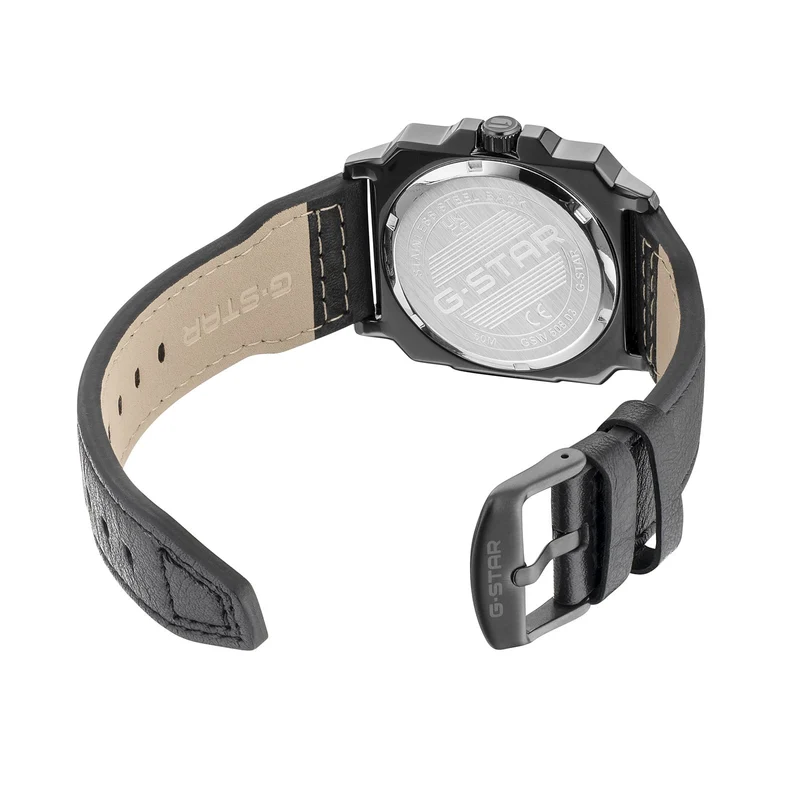 G-STAR Cube Schwarze Herrenuhr GSW.508.03