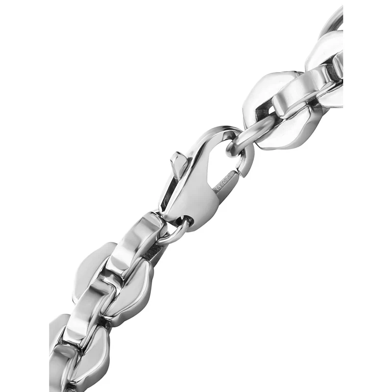 G-Star ZipPoint Silbernes Stahlarmband GSJ.104.03