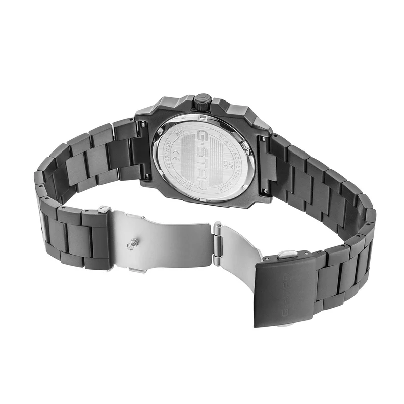 G-STAR Cube Schwarze Herrenuhr GSW.508.06