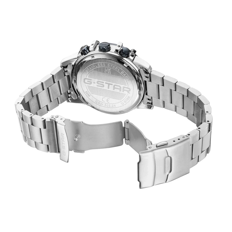 G-STAR Bend3D Blaue Multifunktions-Herrenuhr GSW.505.04