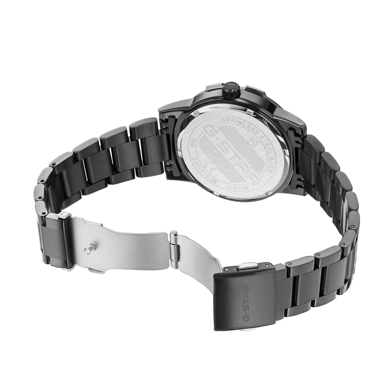 G-STAR Constructed Schwarze Herrenuhr GSW.506.08