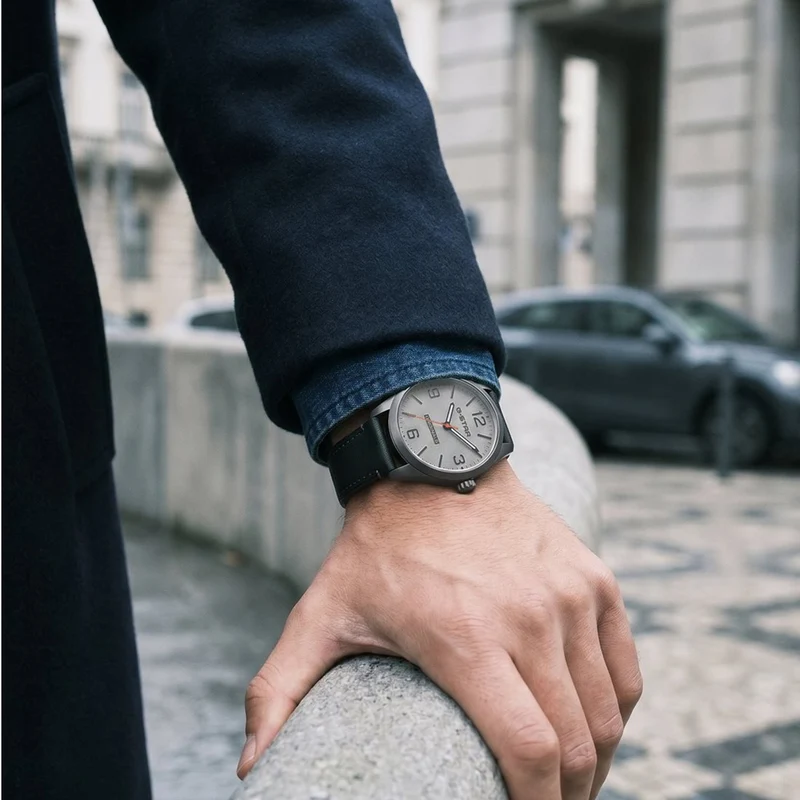 G-STAR Originals Gunmetal Herrenuhr GSW.503.02