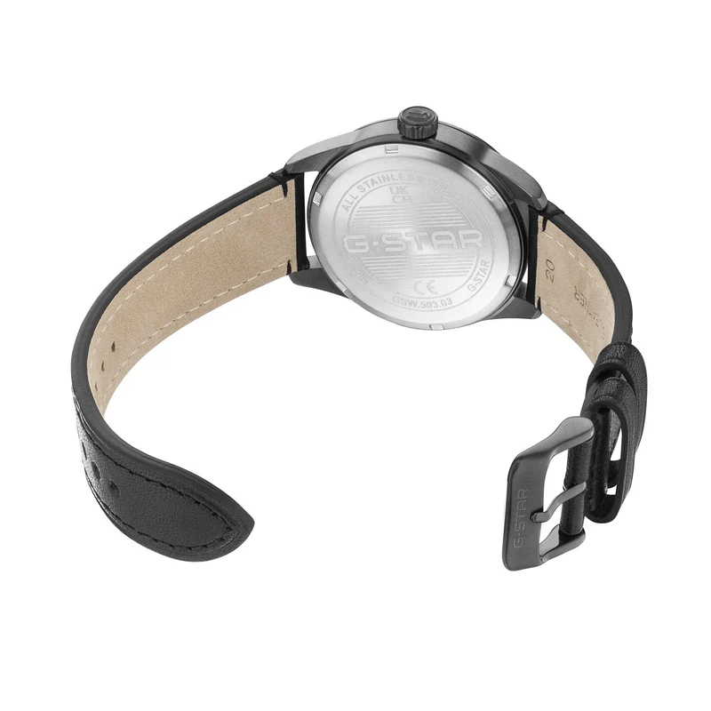 G-STAR Originals Gunmetal Herrenuhr GSW.503.02