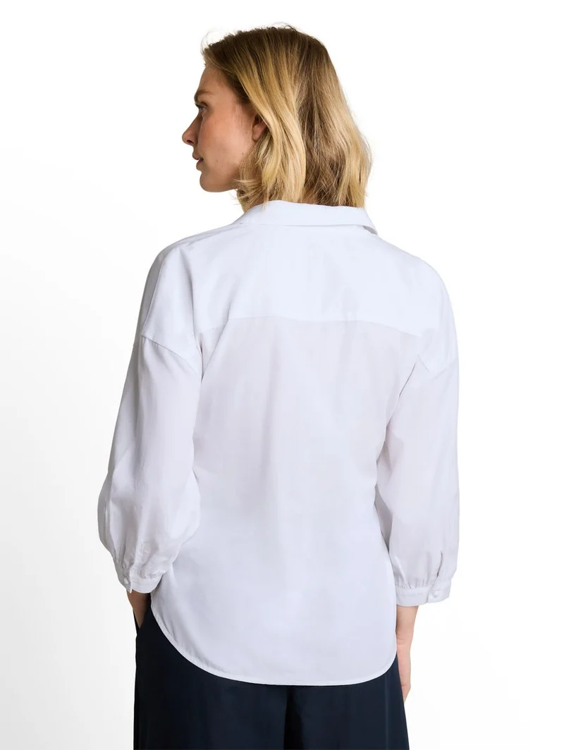 Loose Fit Wickelbluse