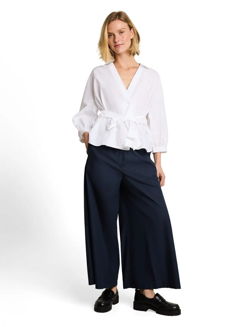 Cropped Wide Leg Hose